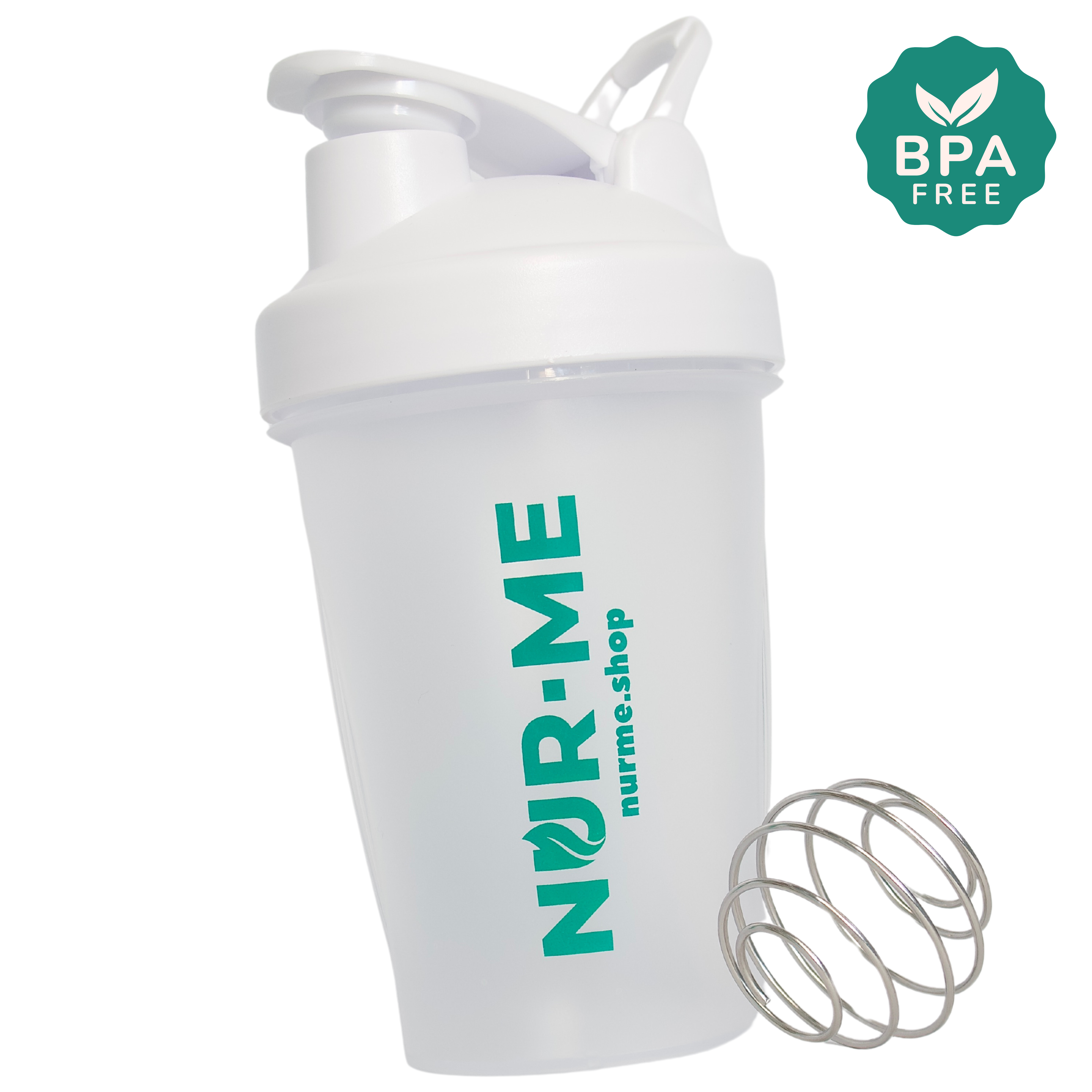 NUR-ME Blender, Classic Shaker Bottle.-NUR-ME