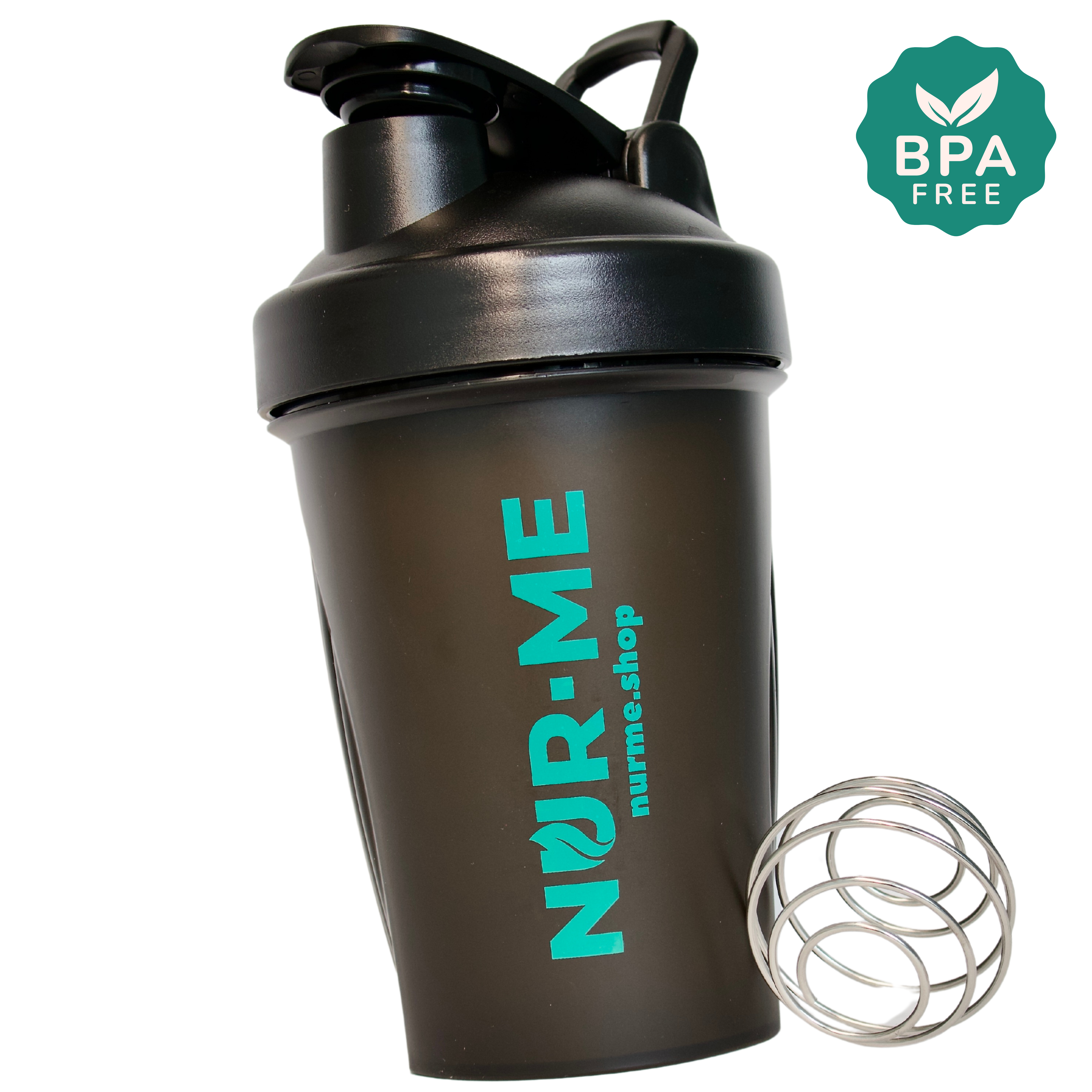 NUR-ME Blender, Classic Shaker Bottle.-NUR-ME